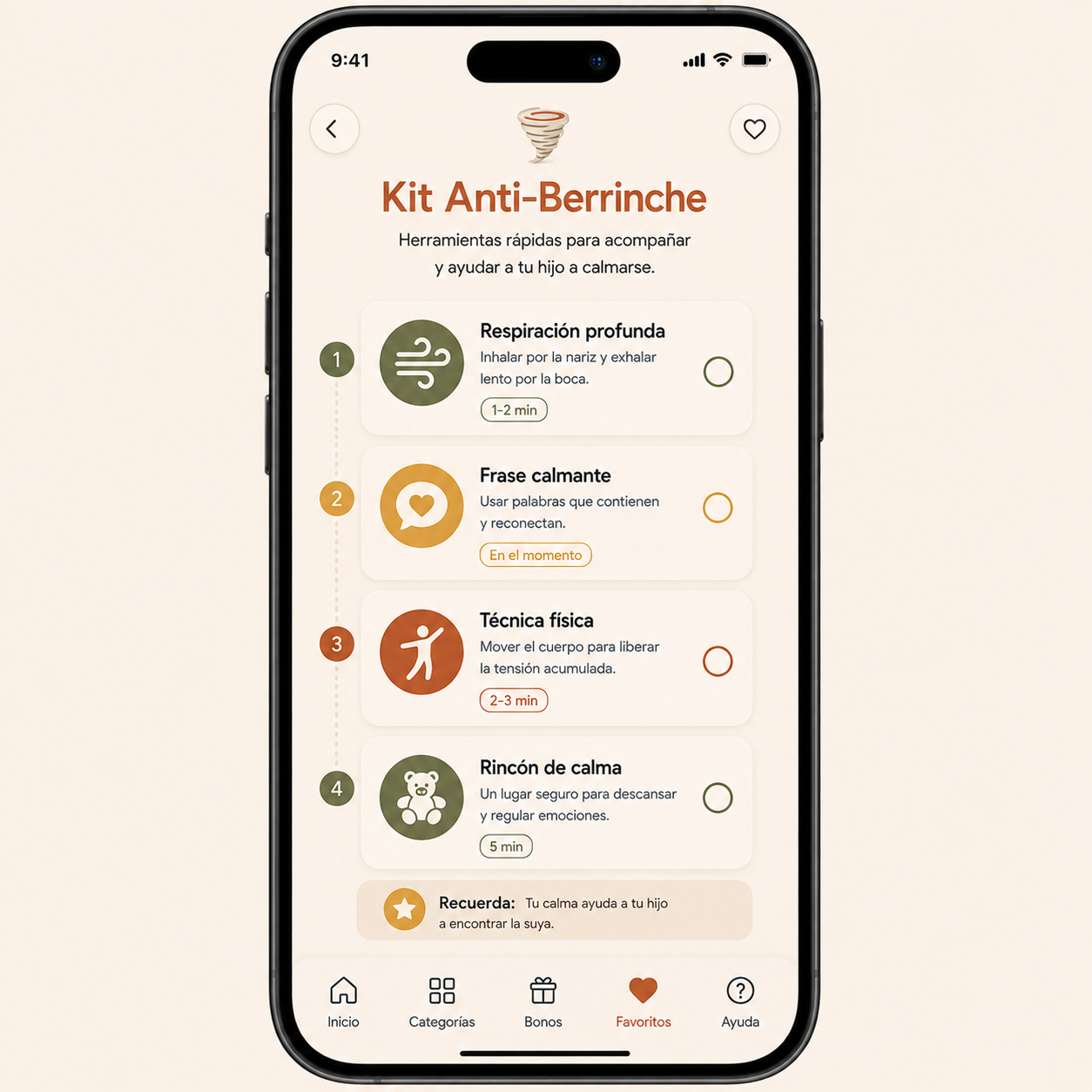 Kit Anti-Berrinche
